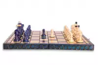 SZACHY PEREŁKA MAŁA z wkładką, kolor niebieski